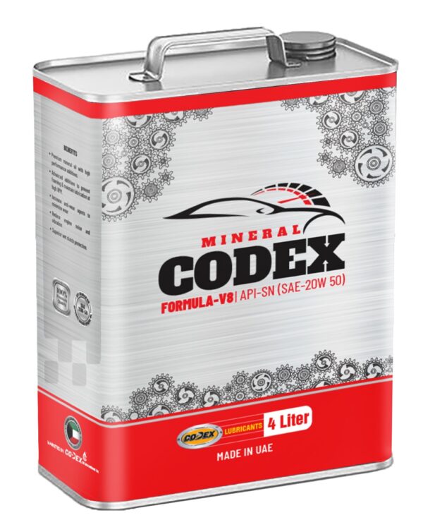 CODEX ENGINE OIL 20W50 GASOLINE